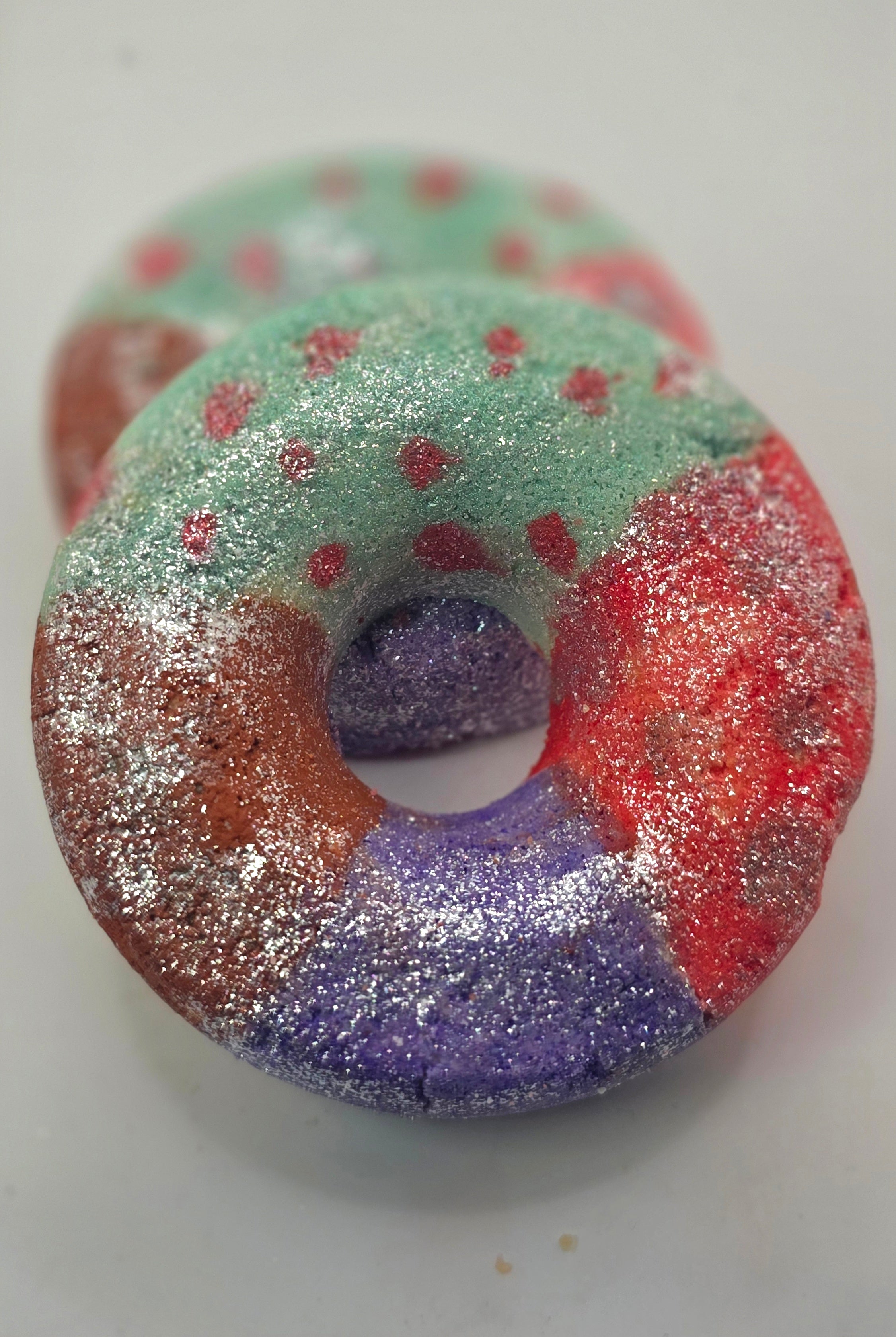 Glitter Donut Bath Bomb