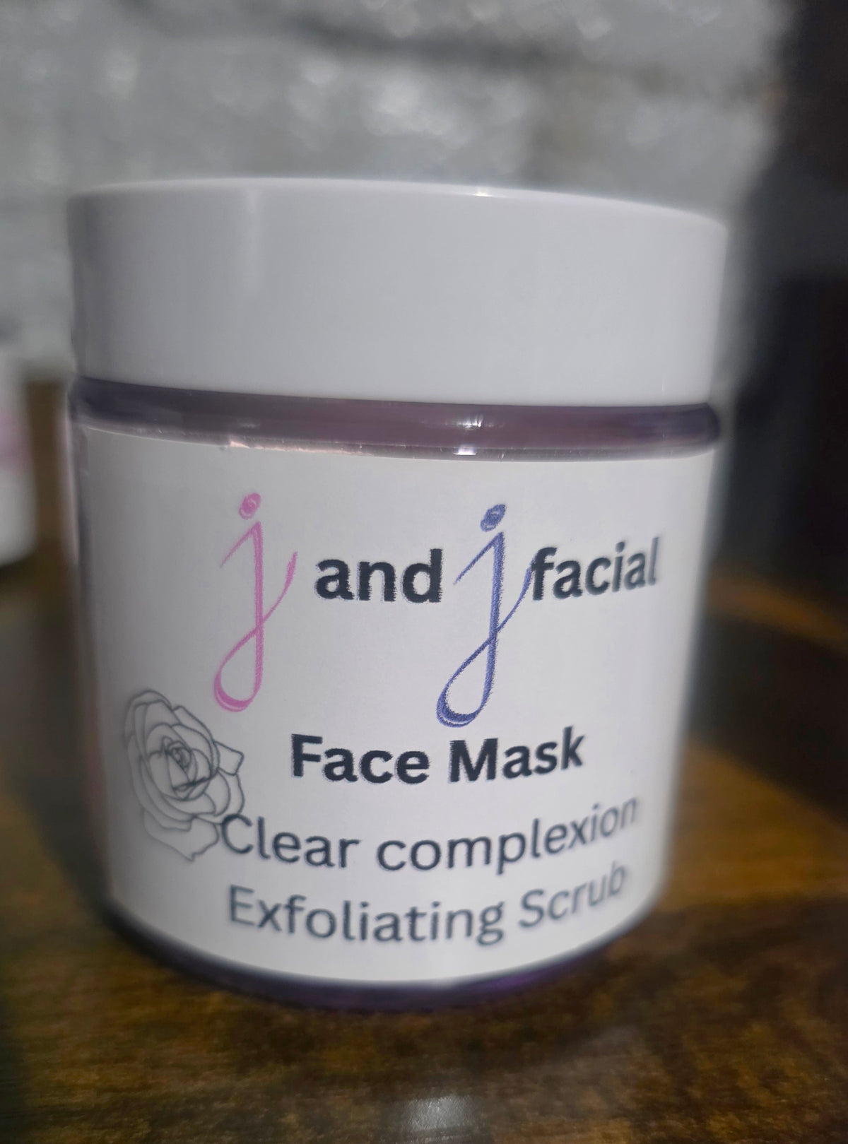Rose Pedal Face Mask